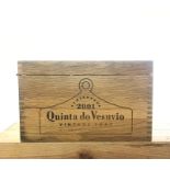 A case of Quinta do Vesuvio Vintage Port case 2001 OWC.  Description: Quantity: 6 bottles Condition: