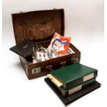 George Formby (1904-1961). Vintage suitcase containing a loose collection of original family