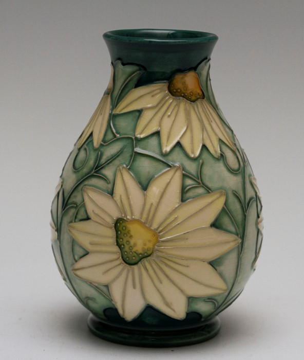 A Moorcroft Collector's Club summer lawn small vase, dated 1995, height 14cm