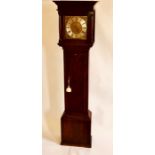 A George II oak 30 hour Longcase clock by John Thomas of Crewkerne (Somerset), circa 1740, moulded