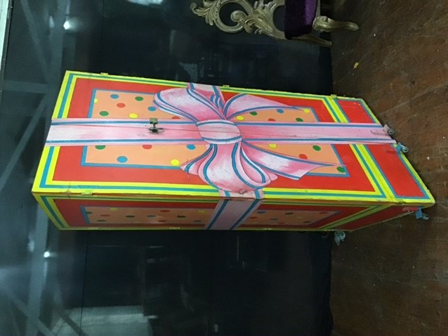 Doll Box made by the Toymaker to hide TrulyScrumptious. Mirrored interior. very large box with - Image 2 of 2