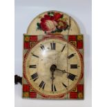 An early 19th Century Continental 30 hour longcase clock movement, circa 1810, probably German,