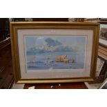 David Shepherd print, 'Polar Bear Country', framed and glazed, signed and numbered 520/950