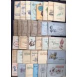 A collection of cigarette cards, 1930's, Players and Wills, sets in albums, 37 albums/sets, plus two