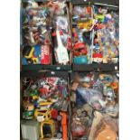 Playmobil; large collection (4 boxes)