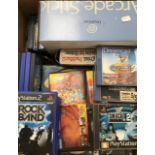 Video games; large quantity including Sega, Dreamcast, Playstation etc along with PS1 and