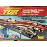 TCR Jam Car Speedway set by Ideal, along with diecast cars, Shell promotion (TCR set and 1 box)