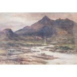E.T.C. (British, late 19th Century), Highland river landscape, signed with initials l.r., 34 by