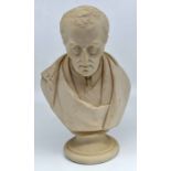 A bust of Joseph Pitts, London 1832.Height approx 23.5cm Condition: No obvious signs of damage or