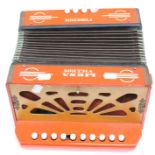 A Ligna Viceroy Melodeon, made in Czechoslovakia