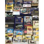 Die cast collection of boxed vehicles including Corgi, Vanguards, Lledo, etc.
