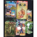 Action figures; assorted unopened and loose figures including Ninja Turtles, Ben 10, Star Wars