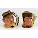 Two Royal Doulton character jugs, Jimmy Durante and Battle of the Alamo Condition: No obvious