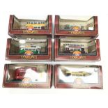 Corgi Trams, collection of six, all boxed.