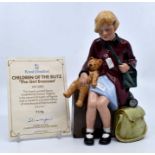 A Royal Doulton limited edition figure "The Girl Evacuee", HN3203, number 7178/9500, 19.5cms approx,