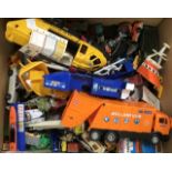 Diecast collection of playworn vehicles
