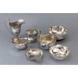 A 1930s silver and possibly mulberry mazer, in the manner of Omar Ramsden, Sheffield 1935 by Thomas