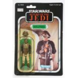 Star Wars: A carded Star Wars: Return of the Jedi, Lando Calrissian (Skiff Guard Disguise),