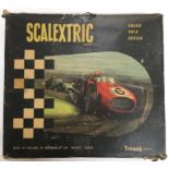 Scalextric: A Scalextric Grand Prix Series set, GP3, no track, with cars and hand controllers etc,