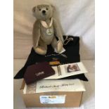 Steiff Richard Steiff club edition 2005. ( 420467), with story book, certificate, boxed as new. (