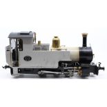 Live Steam: Roundhouse Engineering Co. 25th Anniversary Silver Lady 0-6-0 loco, radio controlled