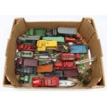 Diecast: A collection of assorted unboxed diecast to include: Dinky Bedford, Timpo Pickford Wagon