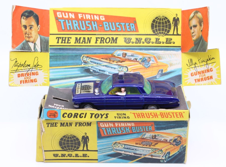 Corgi: A boxed Corgi Toys, The Man From U.N.C.L.E. Gun Firing "Thrush-Buster", 497, vehicle