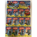 Captain Scarlet full set of ten figures, by Vivid Imaginations, including rare alt Green, Captain