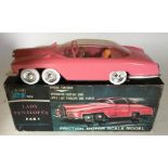 JR21 Lady Penelope's FAB 1 friction drive car in original box, very good condition.