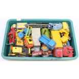Diecast: A collection of assorted, diecast, playworn and unboxed vehicles to include: BBC