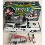 Ghostbusters: A boxed Extreme Ghostbusters, Ecto 1 car, within original box, some box damage.