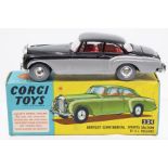 Corgi: A boxed, Corgi Toys, Bentley Continental Sports Saloon, by H.J. Mulliner, No. 224, grey and