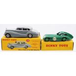 Dinky: A boxed Dinky Toys, 150, Rolls-Royce Silver Wraith, two-tone grey body, box appears good;