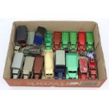 Dinky: A collection of assorted unboxed, playworn, Dinky Toys, to include: LNER and LMS Express