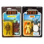 Star Wars: A carded, Star Wars: Return of the Jedi, Klaatu (in Skiff Guard Outfit), 77 card back,