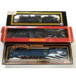 Model Railway: A collection of three boxed OO gauge locomotives to comprise: Gadwall locomotive