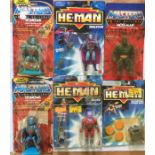 Masters of the Universe: A collection of assorted Masters of the Universe figures to include: carded
