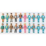 Thunderbirds: A collection of twenty loose figures, two sets of ten by Matchbox: Lady Penelope,