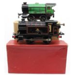 Hornby: A boxed, Hornby 'O' gauge, Type 50 Locomotive, running no. 82011, with key, together with