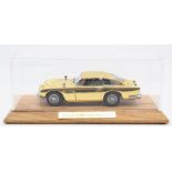 James Bond: A cased 007 Aston Martin DB5, gold plated diecast model, Made by Danbury Mint,