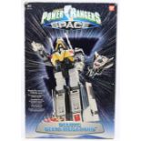 Power Rangers: A boxed Power Rangers in Space figure, Deluxe Delta Megazord, Made by Bandai.