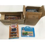 Thomas the Tank Engine: A pair of ERTL Trade Packs of Thomas, Annie & Clarabel, six in box, together