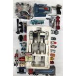 Transformers collection including Tamara, Hasbro, along with Action Force parts.