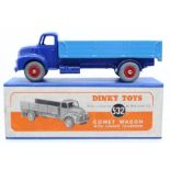 Dinky: A boxed, Dinky Toys, Comet Wagon with Hinged Tailboard, 532, two-tone blue body, vehicle near