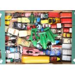 Diecast: A collection of assorted unboxed, playworn diecast vehicles to include: Matchbox Lesney,