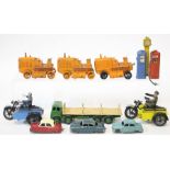 Diecast: A collection of assorted unboxed diecast vehicles to include: Matchbox Austin A50 36;