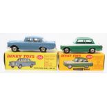 Dinky: A boxed, Dinky Toys, 186, Mercedes Benz 220 SE, blue body, box creased and scuffed to