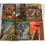 Games Workshop games: three of Chainsaw Warrior, Talisman, Talisman City, Rogue Trooper, Block