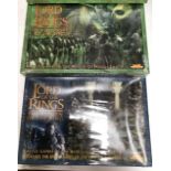 Games Workshop Lord of the Rings games: fellowship of the ring, Return of the King, The Two Towers