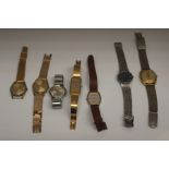 A collection of assorted gents wristwatches, by various makers, including a Rotary Automatic steel